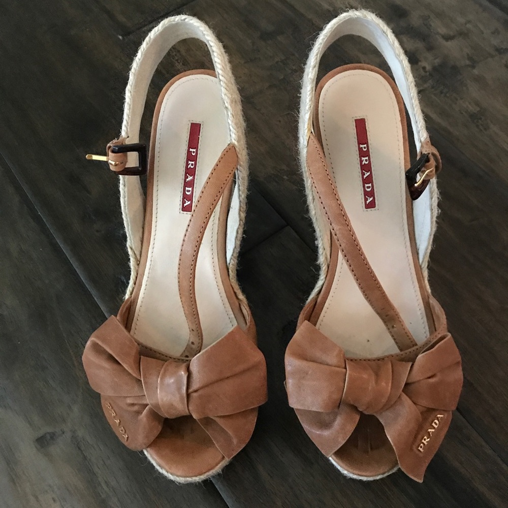 Prada Wedges